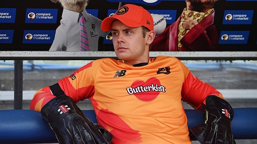 Photo: X | Matt Roller : Wicket-keeper batter Jamie Smith of Birmingham Phoenix in The Hundred.